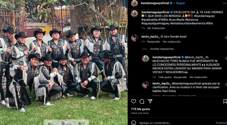 Los miembros de la banda negaron conocerlo