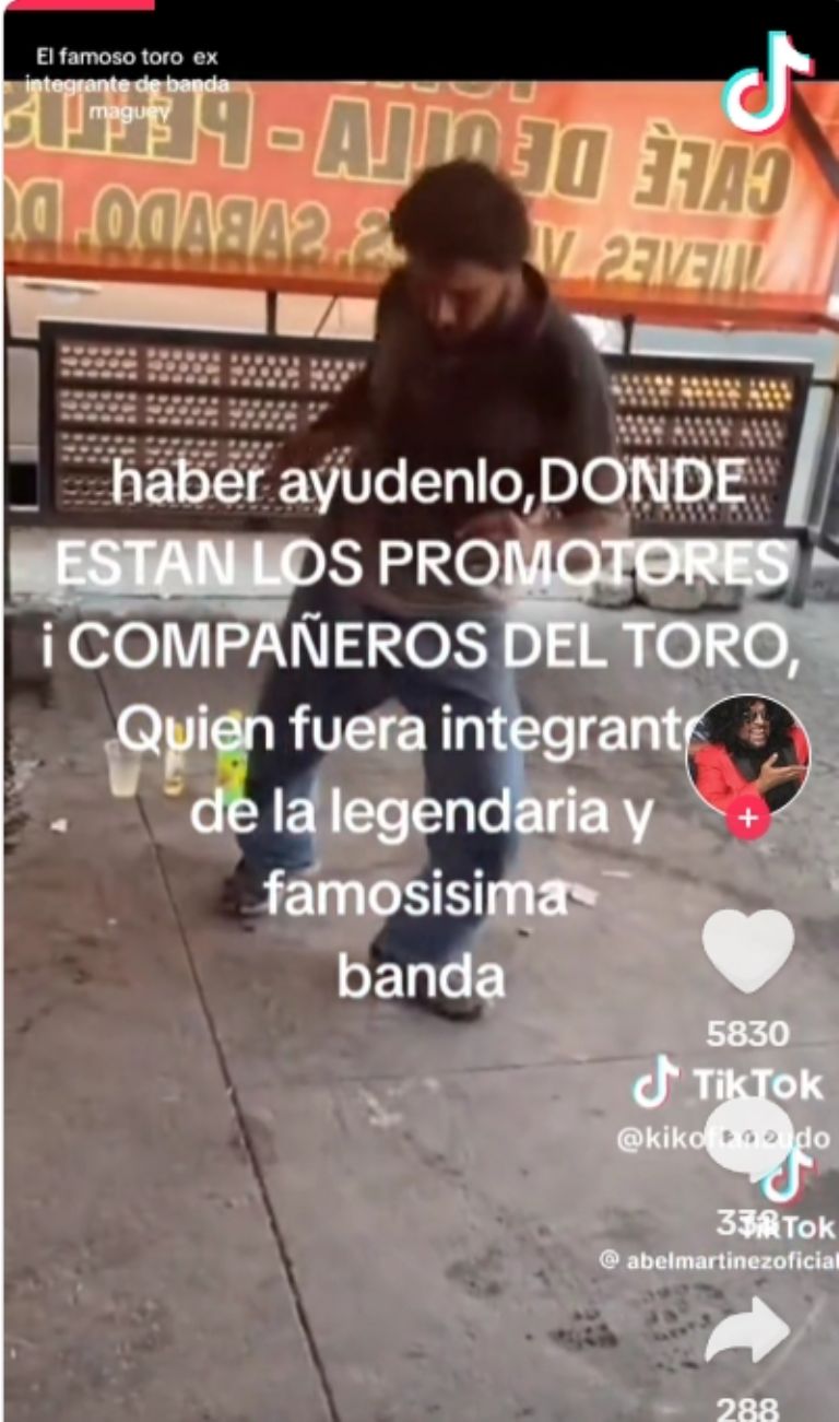 En redes sociales exhortaron a la banda a ayudar a 'El Toro'