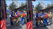 Foto ilustrativa de la nota titulada Motociclista provoca accidente en la Línea 1 del Metrobús en Insurgentes; hay 12 heridos