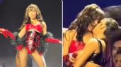 Foto ilustrativa de la nota titulada "Solo quiere llamar la atención": Danna enfurece a audiencia tras besar a una bailarina