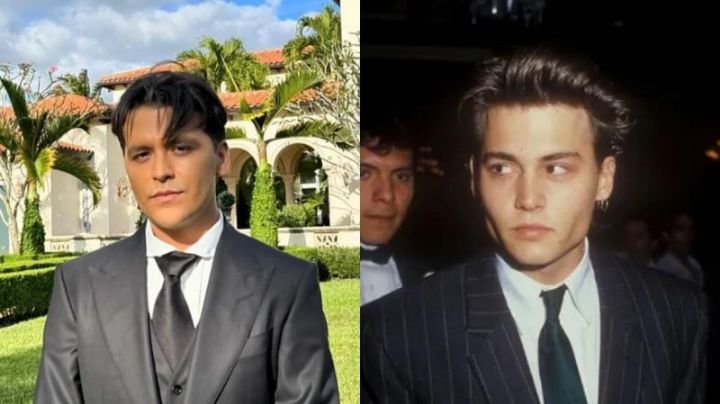 Christian Nodal sorprende a sus seguidores al posar con Johnny Depp