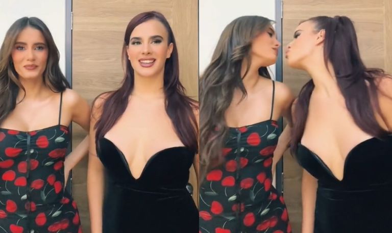 Actrices de Televisa salieron del clóset con romántico beso