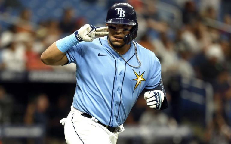 Paredes vive una gran temporada con los Rays