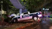 Foto ilustrativa de la nota titulada Colapsa la México-Cuernavaca por choque de una patrulla en la calle Rey Yupanqui