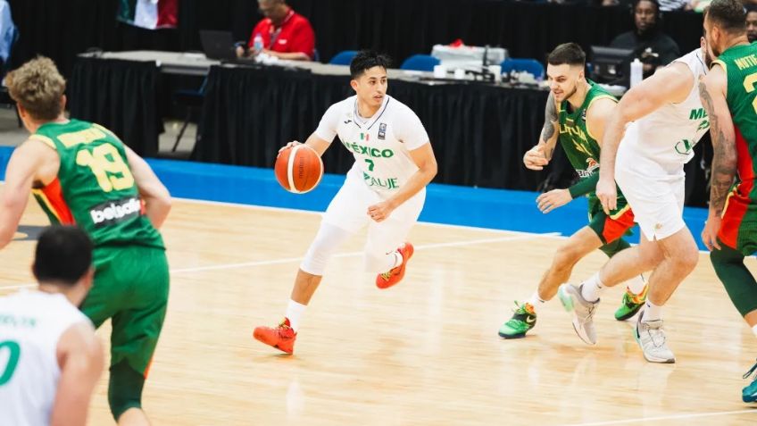 El Tri de baloncesto es superado por Lituania y complica su pase a los Olímpicos