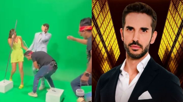Conductor de TV Azteca le rompe su "mad..." a Pedro Prieto en vivo de 'Venga la Alegría'
