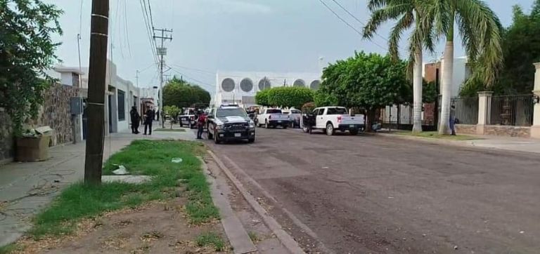 El lugar donde ocurrieron los hechos en la colonia Quinta Díaz