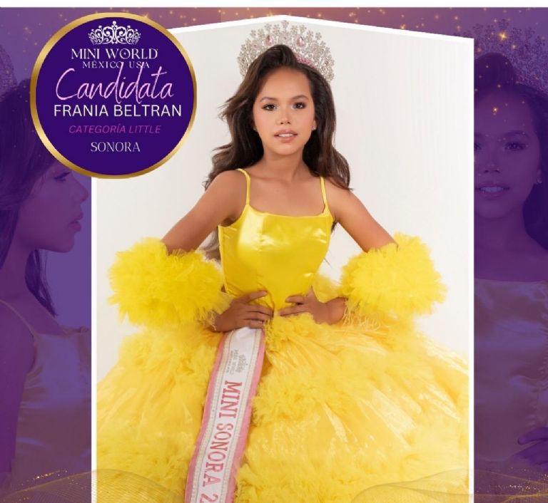 Frania obtuvo el primer lugar en el certamen de Mini World México-USa