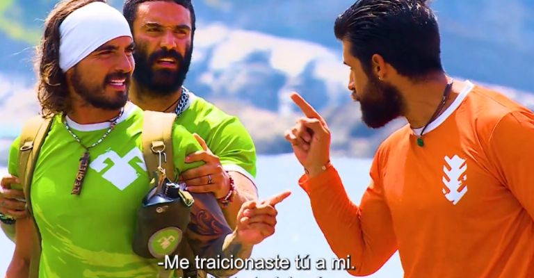 Christian Estrada confronta y se pelea con Silverio Rocchi en La Isla