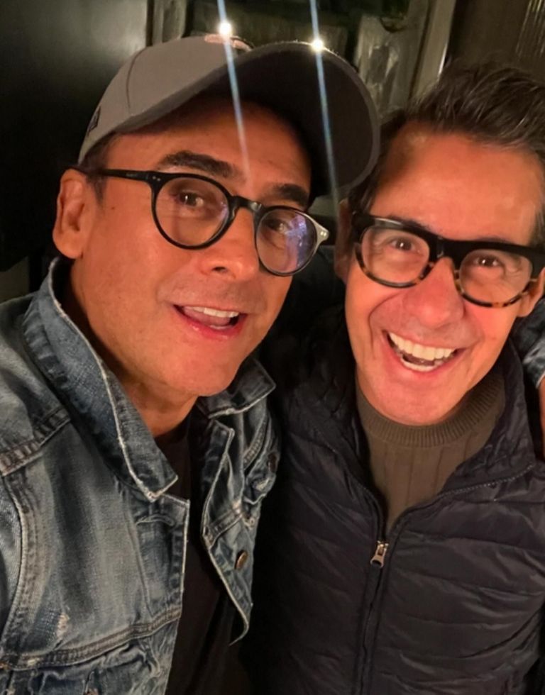 Yordi Rosado y Adal Ramones se reúnen 