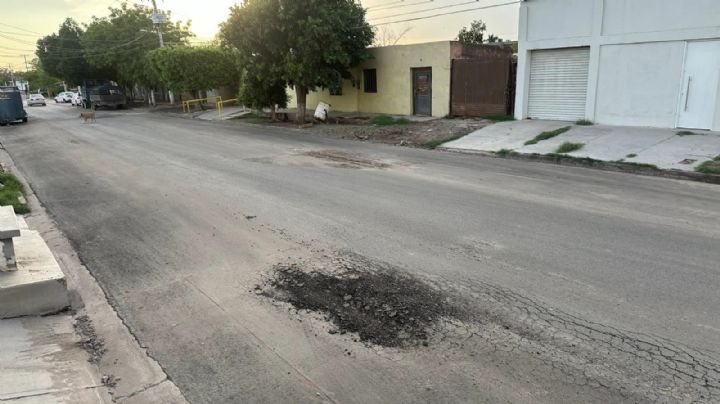 Avenida Andrés Quintana Roo, una obra “sin calidad” en Navojoa