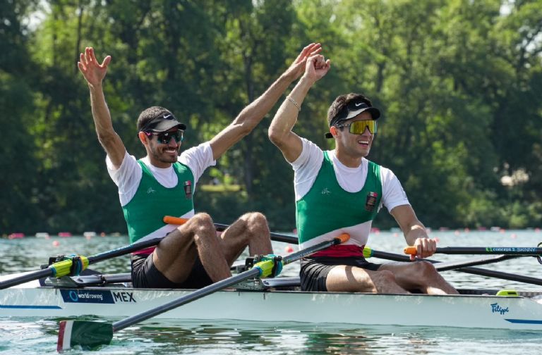 ¿Quiénes son los mexicanos que clasificaron en remo para JO?