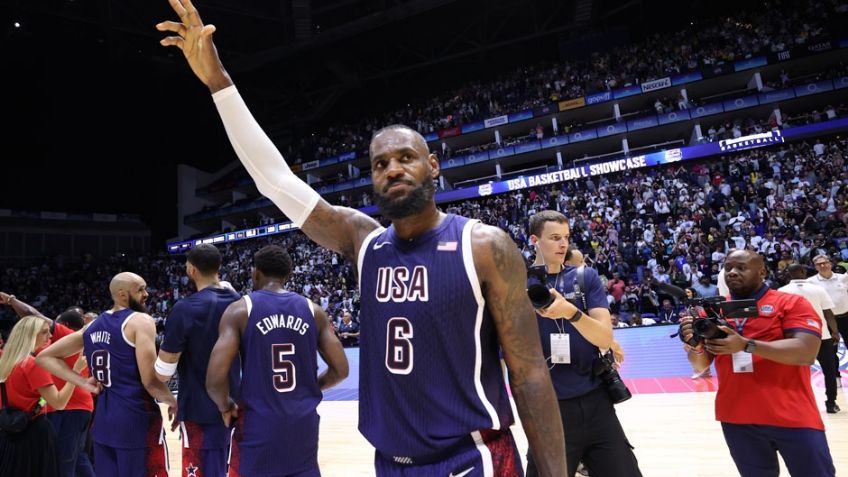 LeBron James será abanderado de EU en la inauguración de París-2024
