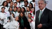 Foto ilustrativa de la nota titulada AMLO envía mensaje a atletas mexicanos que participarán en las Olimpiadas de París 2024