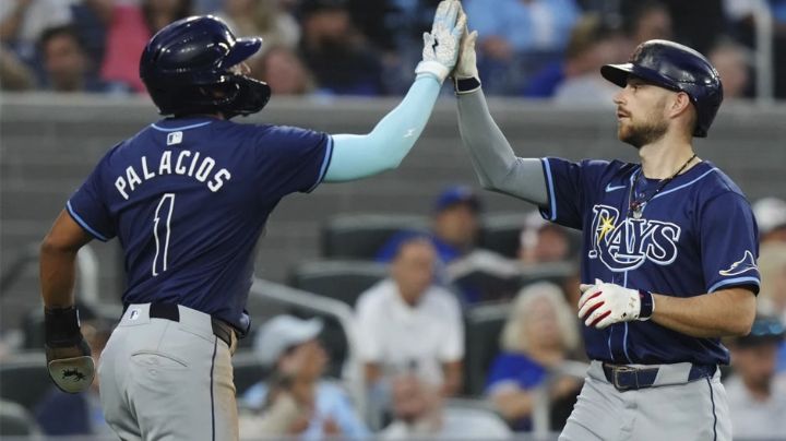Los Rays se enrachan, derrotan a los Azulejos y ya están arriba de .500