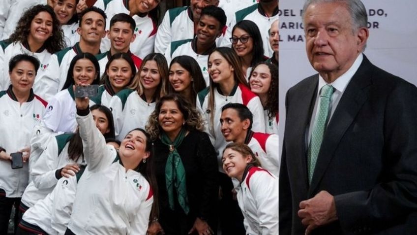 AMLO envía mensaje a atletas mexicanos que participarán en las Olimpiadas de París 2024