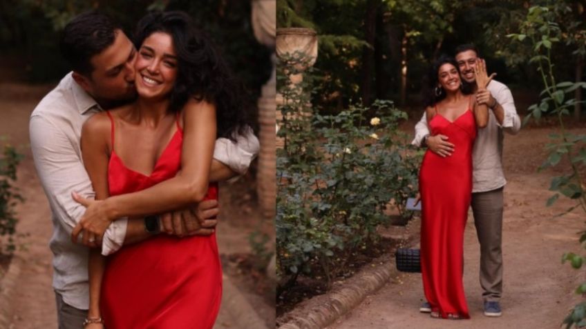 Alejandra Capetillo recibe anillo de compromiso y da el "Sí, acepto" tras cursi propuesta