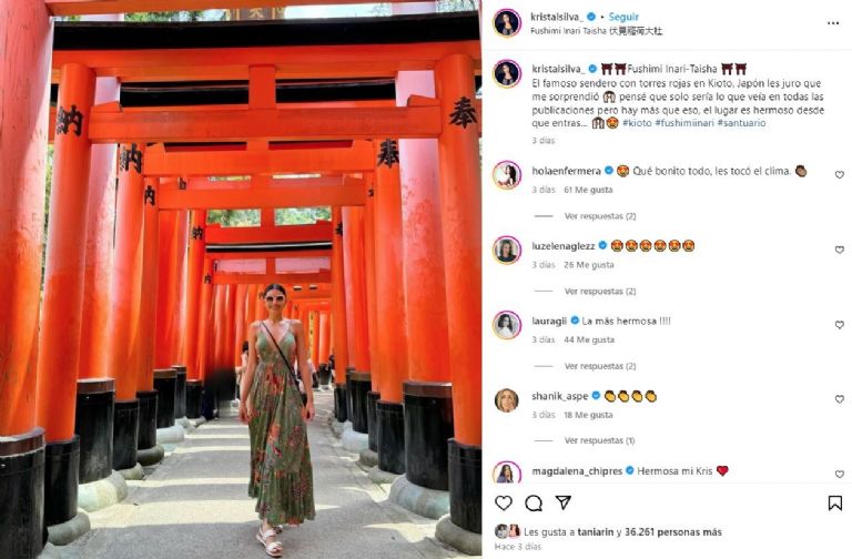 Instagram @kristalsilva_