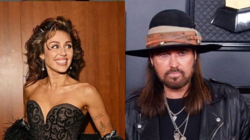 “Es una zorra”: Filtran mensajes del padre de Miley Cyrus insultando a la cantante