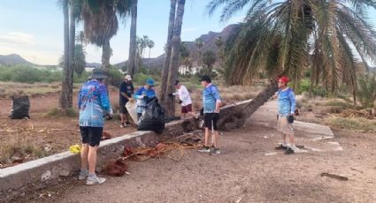 Ciudadanos guaymenses recolectan 50 toneladas de basura en la playa Miramar