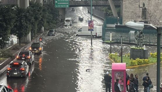 VIDEO: Así quedó Periférico Norte tras las inundaciones registradas en Naucalpan