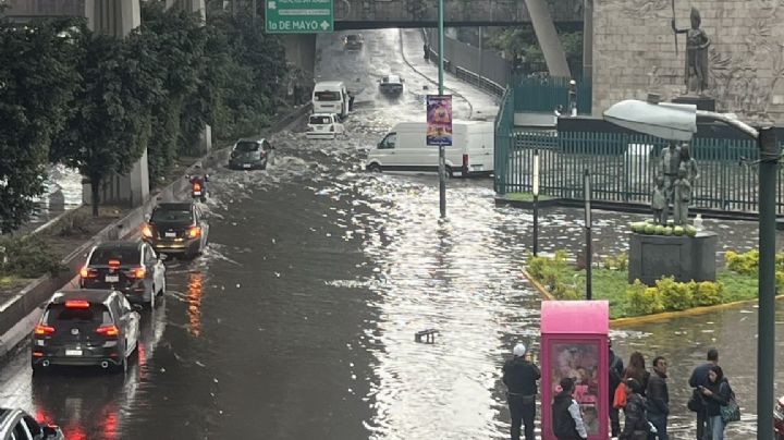 VIDEO: Así quedó Periférico Norte tras las inundaciones registradas en Naucalpan