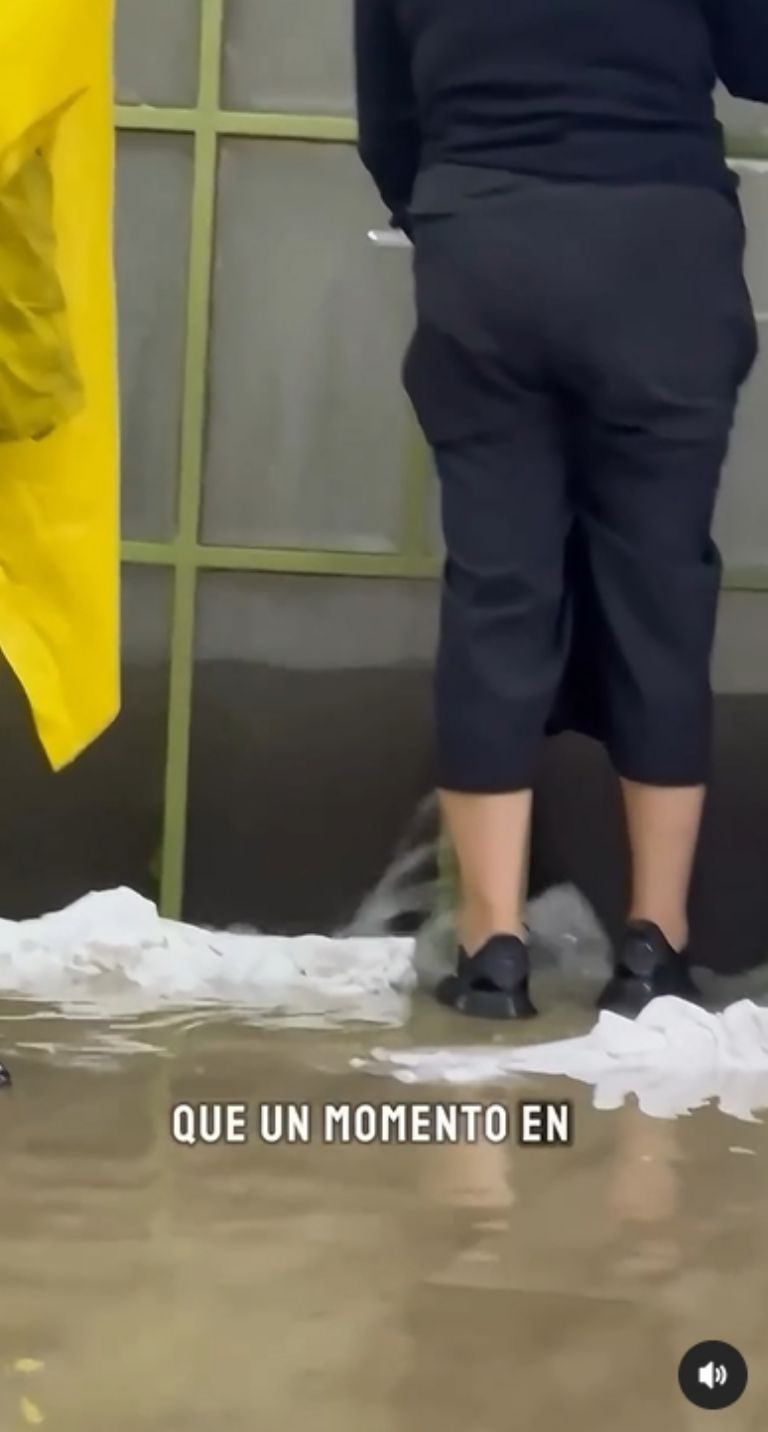 Ingrid Coronado muestra consecuencias de las lluvias en la CDMX