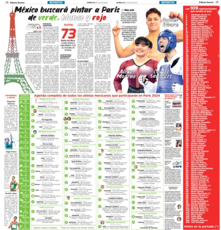 Especial de México en París