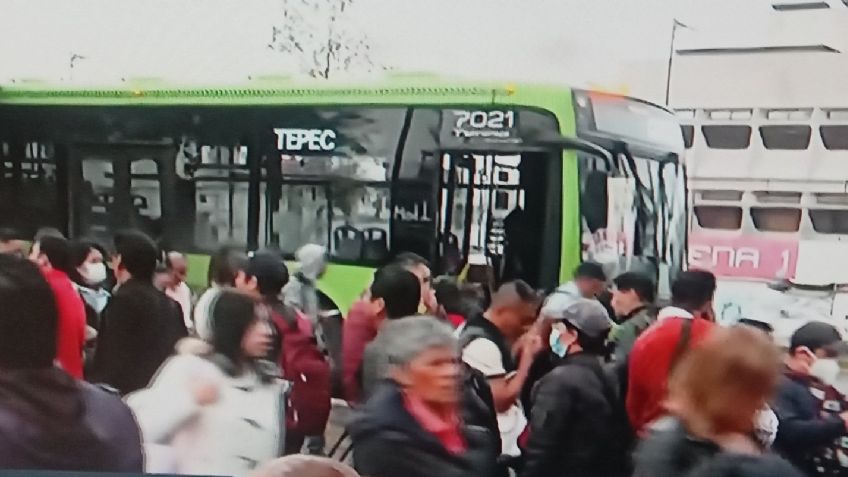 Caos en la Línea 1 del Metro: Se interrumpe servicio de Moctezuma a Isabel La Católica