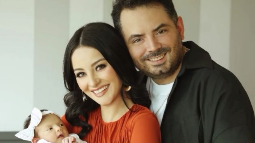 Primeras fotos de Tessa: José Eduardo Derbez y Paola Dalay presentan el rostro de su bebé