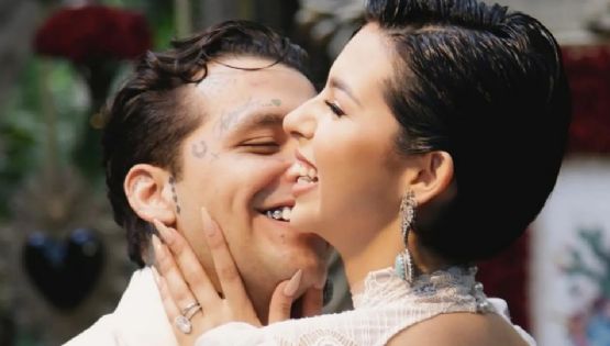 "Soñaba con un príncipe azul": Este mensaje le dedicó Ángela Aguilar a Christian Nodal en su boda