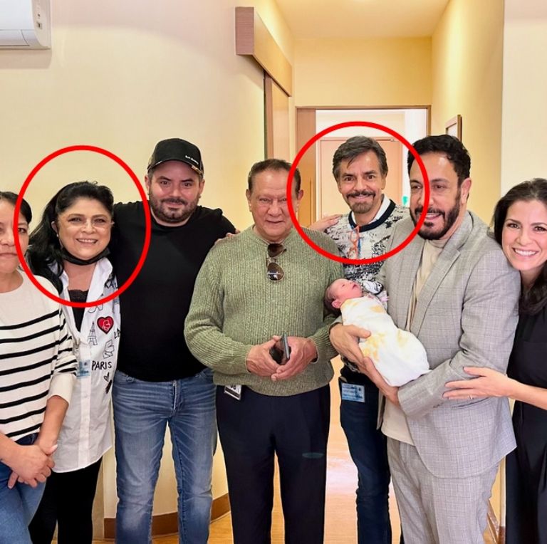 Eugenio Derbez y Victoria Ruffo se reencuentran