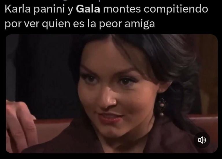 Tunden a Gala Montes con memes