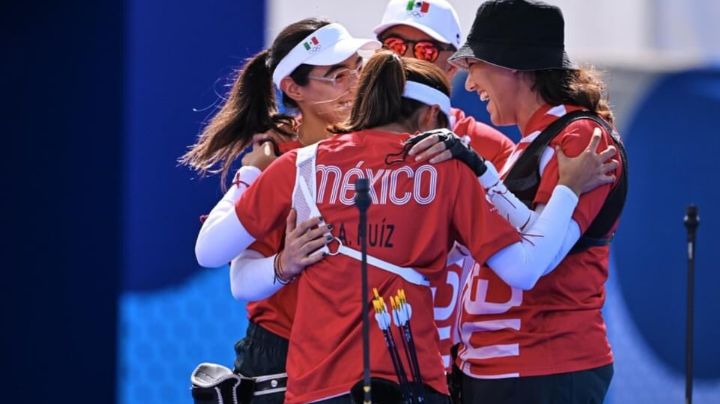 (FOTOS) París 2024: ¡Orgullo nacional! Mexicanas de Tiro Con Arco ganan medalla de Bronce