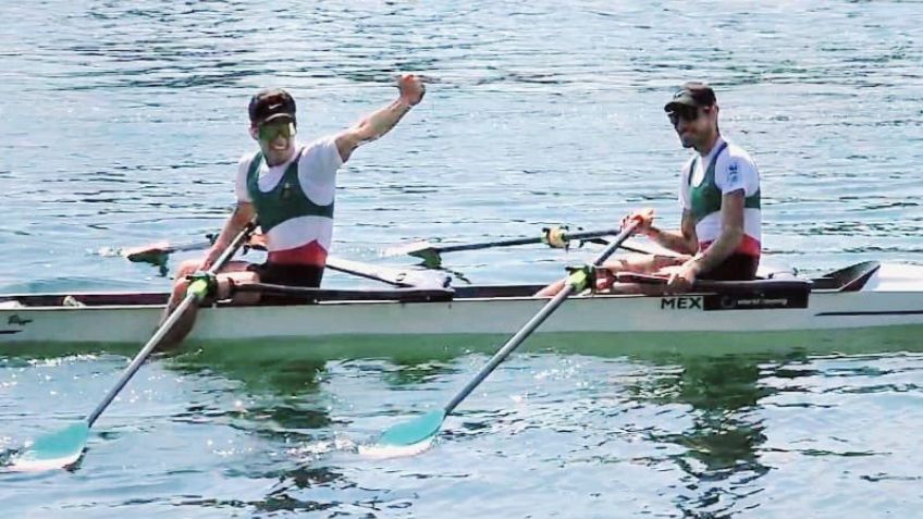 Alexis López y Miguel Carballo clasifican al repechaje de Remo en las Olimpiadas 2024