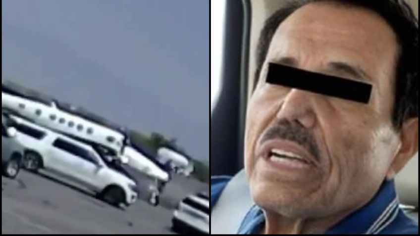 Se filtra presunto VIDEO de la captura de 'El Mayo' Zambada en aeropuerto de Santa Teresa