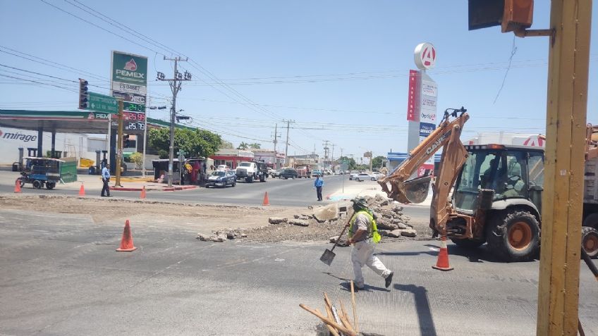 Cajeme: La mala calidad en obras viales atrasa los proyectos de mejora de calles