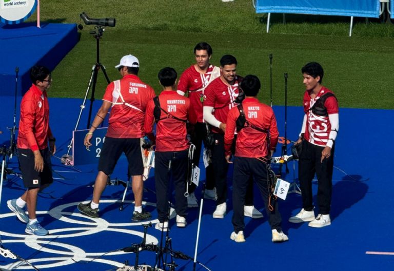 México quedó eliminado de Tiro Con Arco en equipos varonil. Foto: Twitter