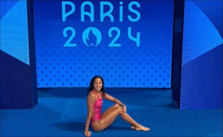 La nadadora mexicana quedó eliminada de los Juegos Olímpicos. Foto: Twitter