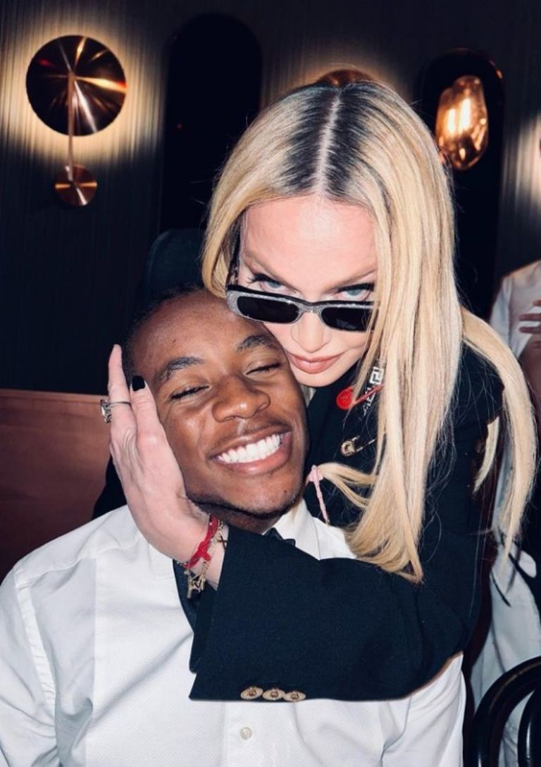 Madonna lo adoptó cuando David tenía dos años