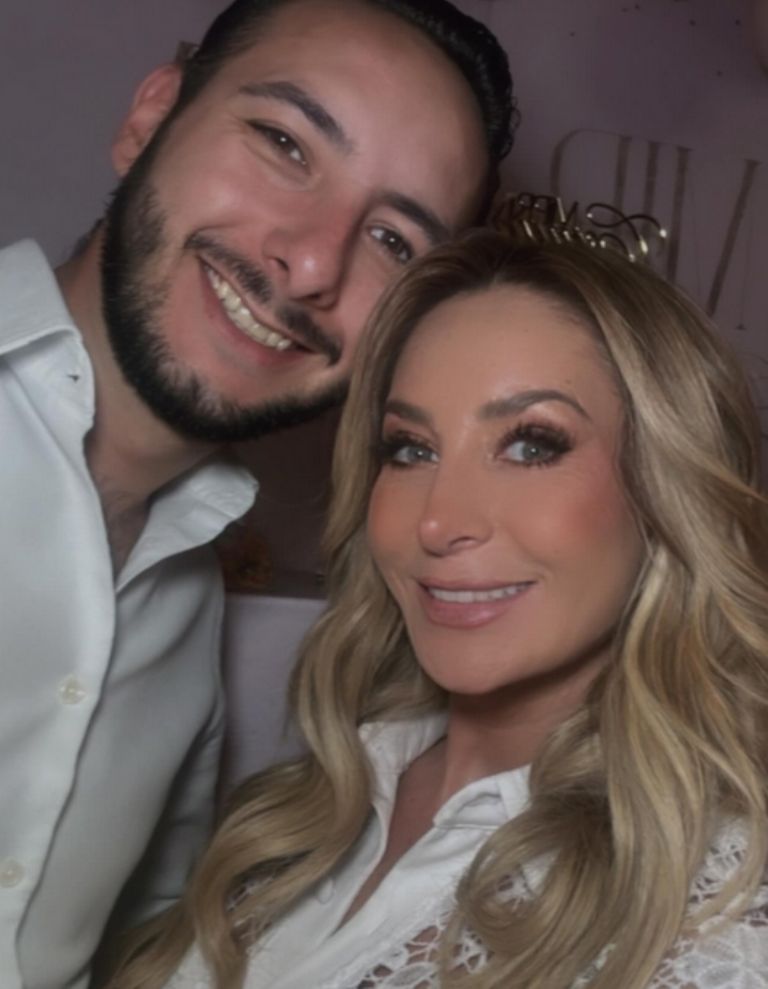 Geraldine Bazán presume fotos con otro hombre