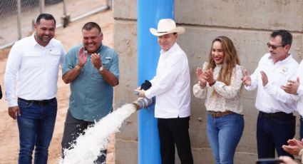 Gobierno del Estado de Sonora inaugura el acueducto Macoyahui-Álamos