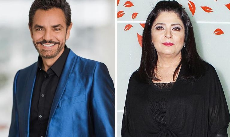 Victoria Ruffo y Eugenio Derbez se reencontraron