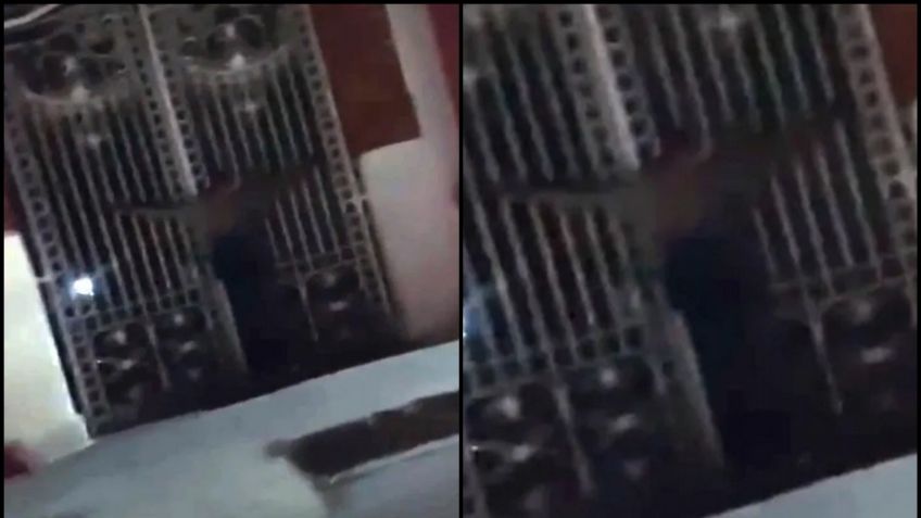 Captan en VIDEO viral a supuesto fantasma a fuera de un cementerio en Chiapas