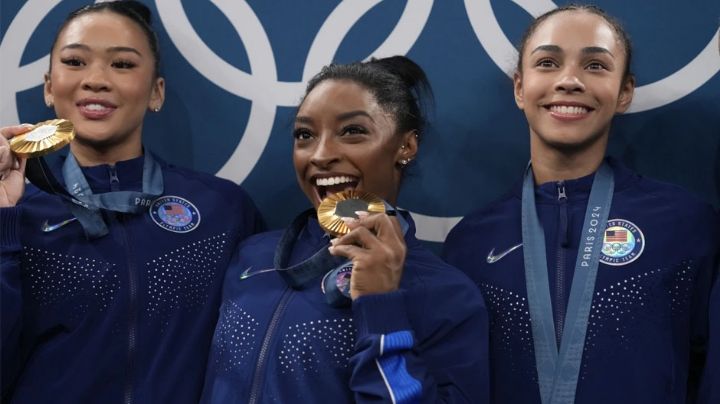 El camino a la 'redención' se tiñe de oro para Simone Biles y Estados Unidos