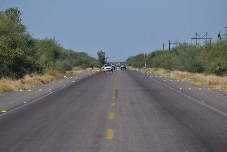 Accidentes viales en  carretera de Hermosillo a Bahía de Kino