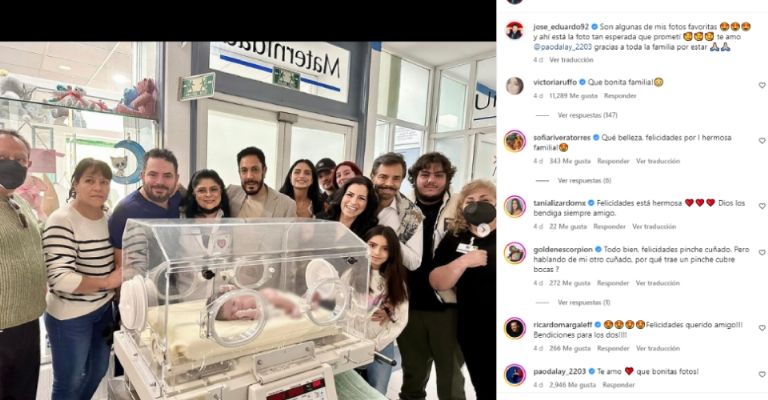 José Eduardo Derbez así celebró el primer mes de su princesa Tessa
