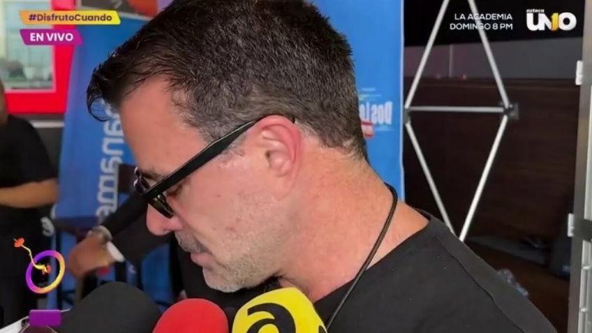 VIDEO: Eduardo Capetillo invadido por el llanto al hablar sobre el compromiso de su hija