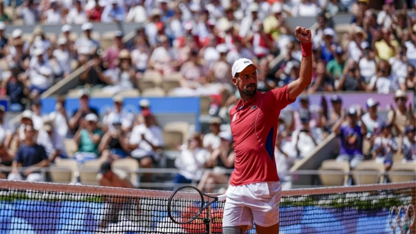 Novak Djokovic ya está en los cuartos de final de los Juegos Olímpicos de París