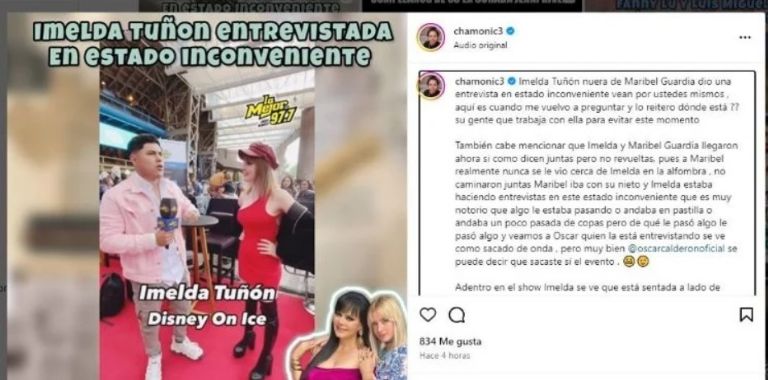 Martínez lamentó que los representantes no estuvieran para auxiliarla